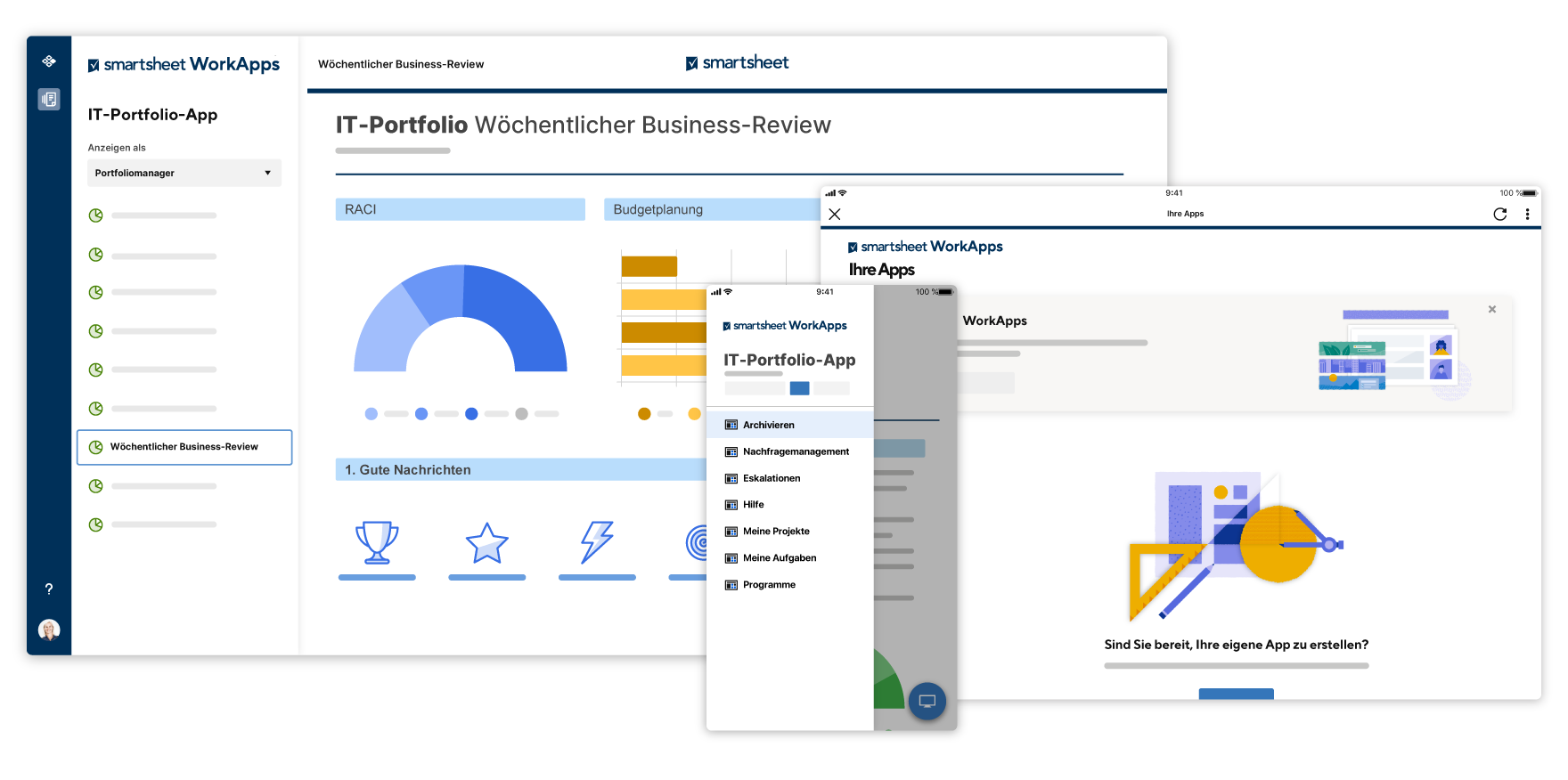 WorkApps Dashboard App